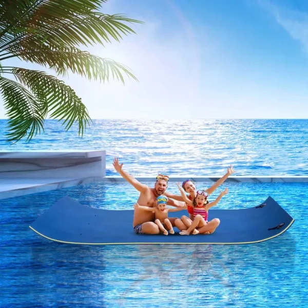 HOMCOM Floating Water Mat Float Pad used in Lake Pool Beach Sea Ocean