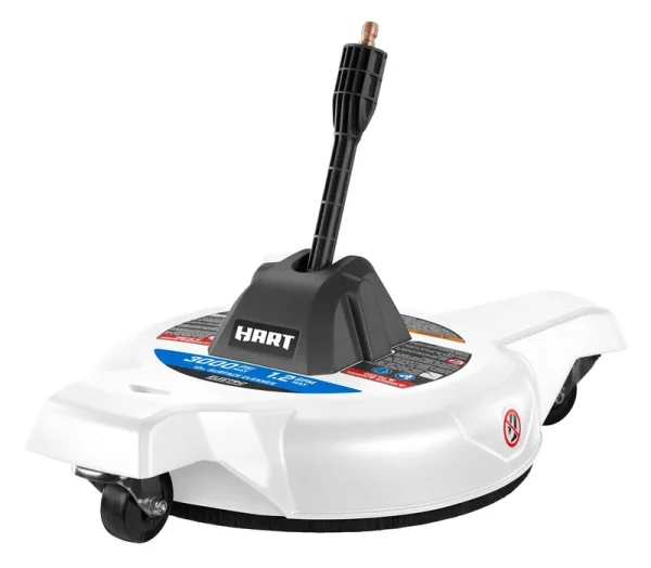 Hart 12 in. 3000PSI Electric Pressure Washer Surface Cleaner with Casters