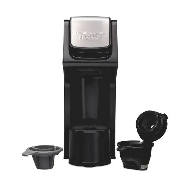 Hamilton Beach FlexBrew Dual Black 1- Cup Drip Coffee Maker