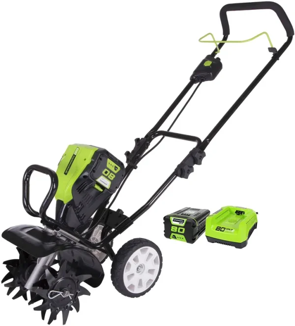 Greenworks TL80L210 80V 10 in. Tiller