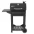Charcoal Barrel Cart with Side Shelf