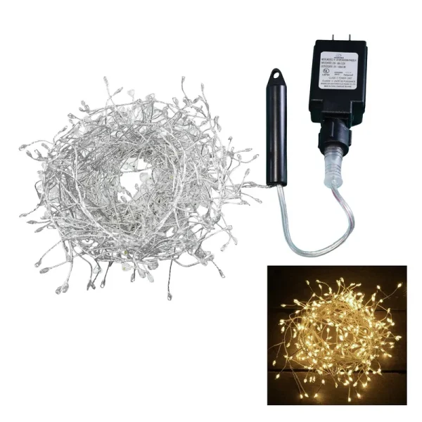 Lumabase Electric Firecracker LED Fairy String Lights - White