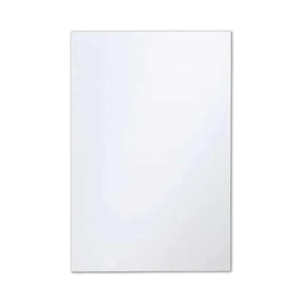 Bevel 16" x 24" Frameless Rectangle Bathroom Wall Mirror