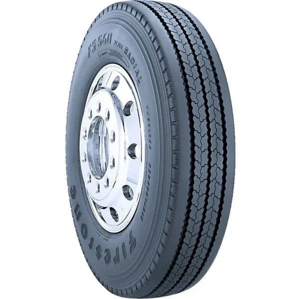 Firestone FS560 Plus 255/70R22.5 Load H 16 Ply Steer Commercial Tire