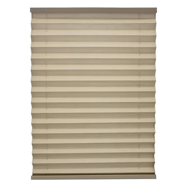 RecPro RV Pleated Blind Shades | Cappuccino | Camper | Trailer (26" W x 24" L)