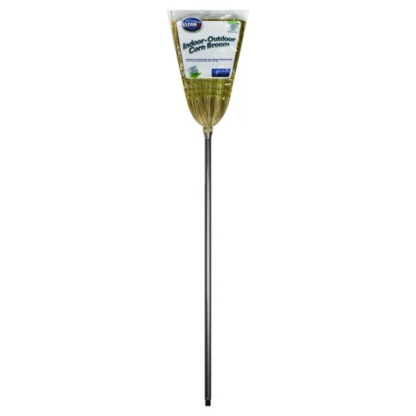 Clean X Broom, Corn, Indoor-Outdoor