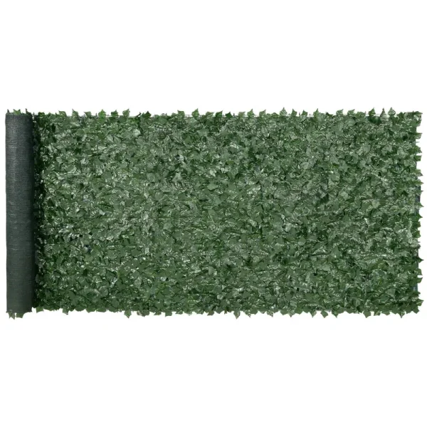 VEVOR Ivy Privacy Fence - 59 x 158 in. Artificial Green Wall Screen Greenery Ivy Fence with Mesh Cloth Backing & Strengthened Joint