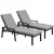 Black Rattan&Blue Cuchion