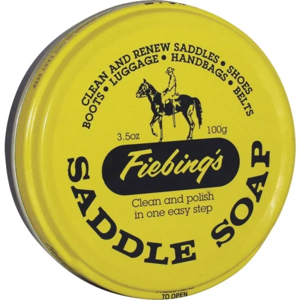 Fiebing Saddle Soap Paste, Yellow - 3.5 oz tin