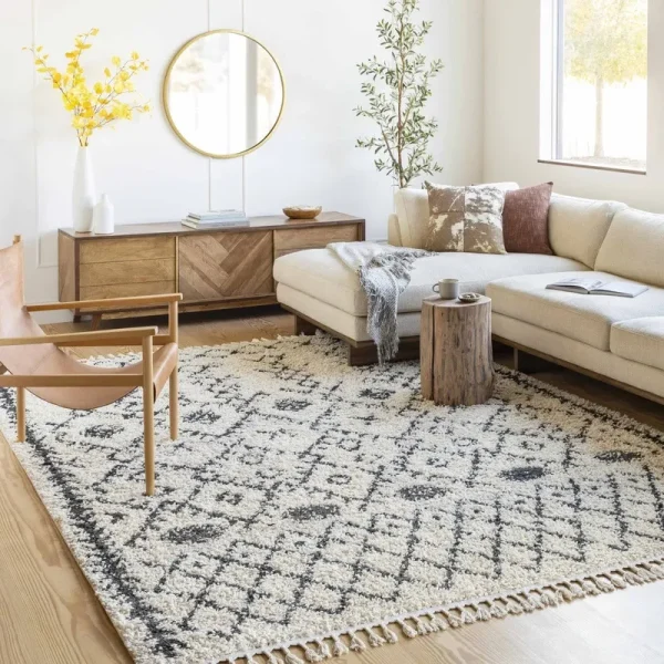 Hauteloom Godalming Plush Area Rug, 7'10" Square