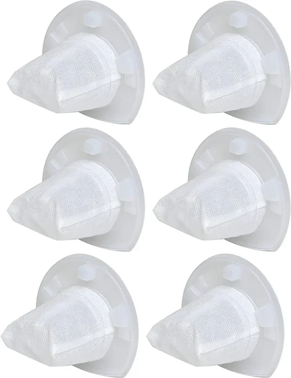Vf110 Filter, 6 Pack Replacement Vacuum Filters for Black & Decker Vf110 Cordless Vacuum Chv1210, Chv1410, Chv1410b, Chv1410l, Chv1410l32, Chv1510, CH
