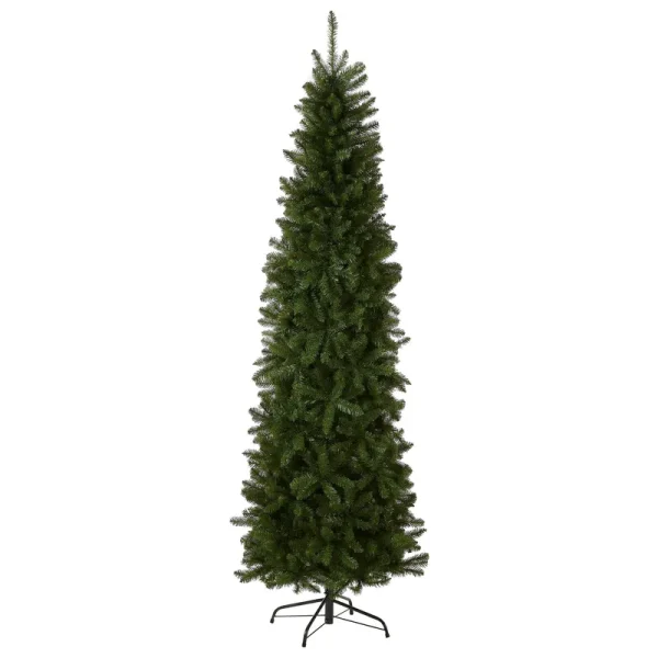 National Tree 7.5' Kingswood Fir Hinged Pencil Tree