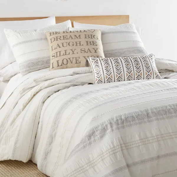 Levtex Home Pickford Duvet Cover Set Grey King