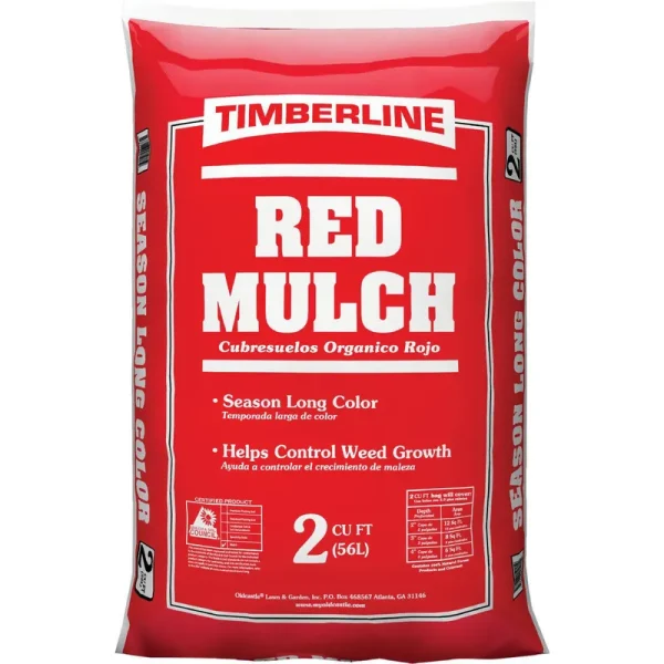 Timberline Mulch - Red 2 Cu ft