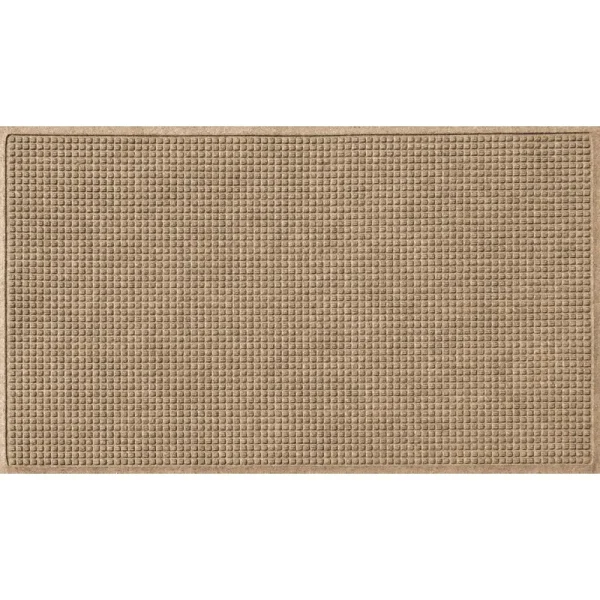 Waterhog Squares 3'x5' Doormat ,Camel