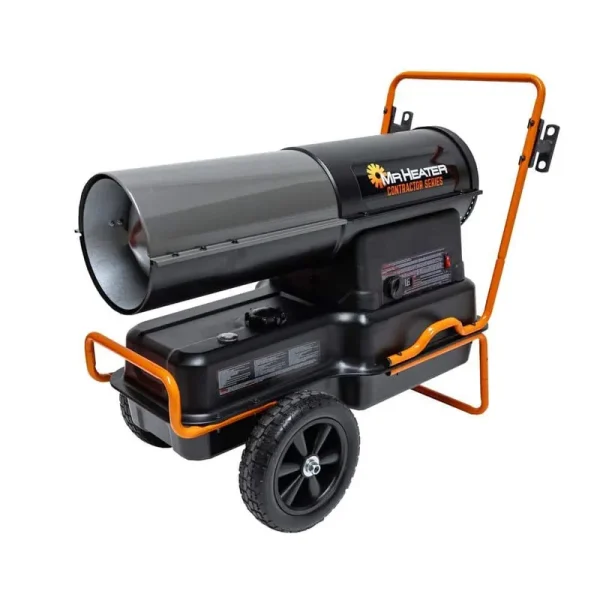 Mr. Heater Contractor 140,000 BTU Black Forced Air Kerosene/Diesel Space Heater with Thermostat