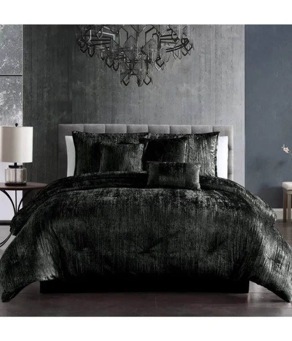 Riverbrook Home Turin King Black 7 Piece Comforter 84508