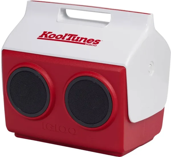 Igloo KoolTunes Boombox Playmate Cooler, Red