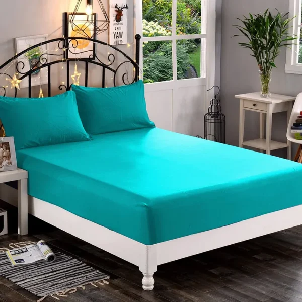 Elegant Comfort 1500 Premium Hotel Quality 1-Piece Fitted Sheet, Softest Quality Microfiber - Deep Pocket Up to 16 inch, Wrinkle and Fade Resistant,