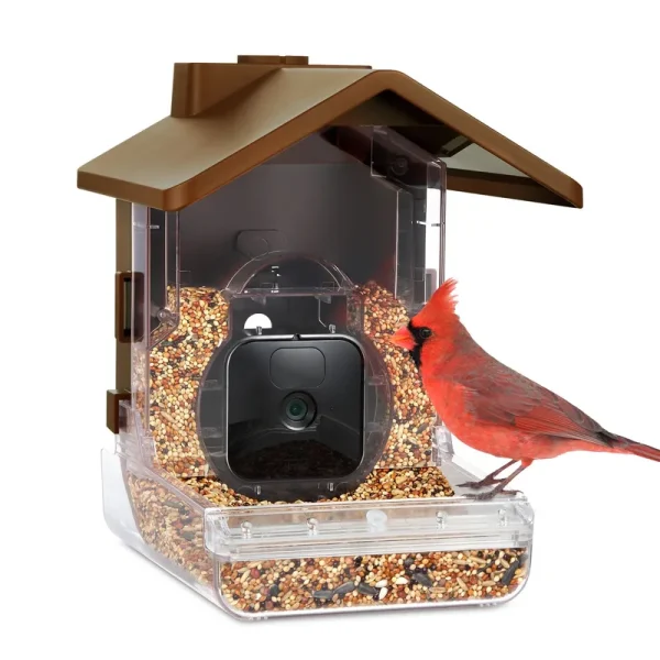 Wasserstein - Bird Feeder Camera Case Compatible with Blink, Wyze, and Ring Cam (Camera Not Included)