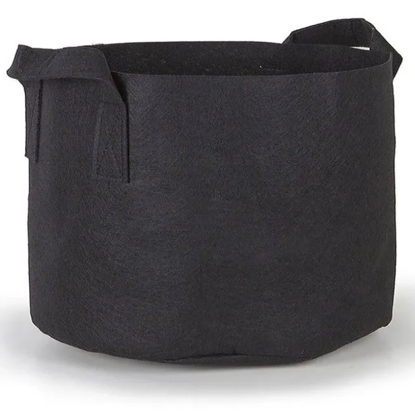 247Garden 25-Gallon Fabric Pot / Cloth Grow Bag / Garden Planter (Black) for Flowers and Trees