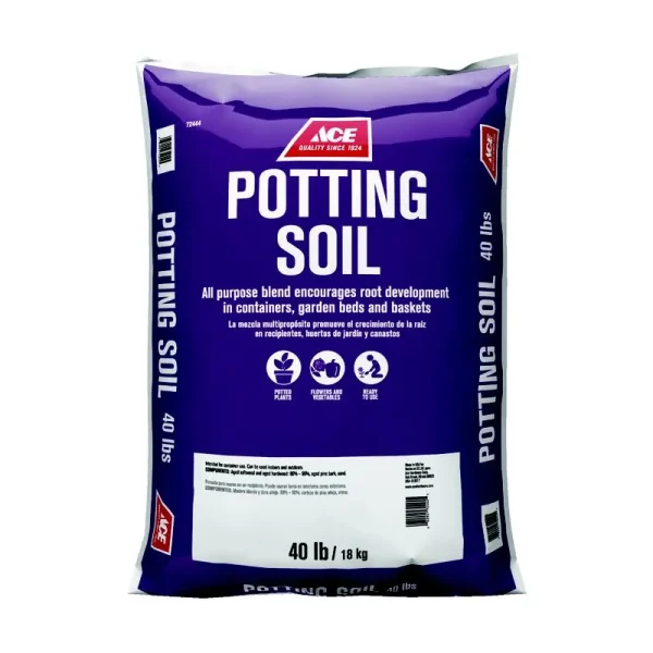 Ace Potting Soil Polybagged 1 Cu. ft.