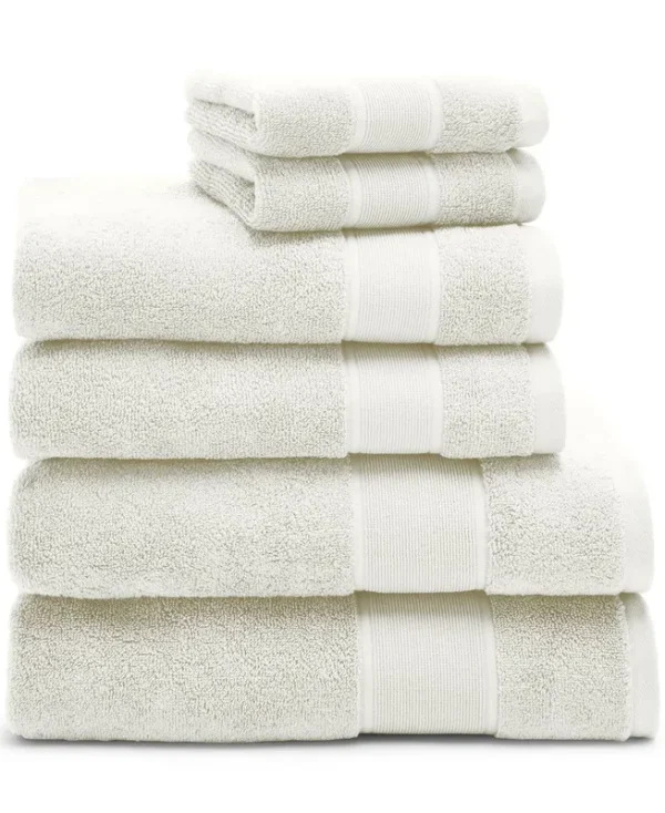 Lauren Ralph Lauren Sanders Cotton 6-Pc. Towel Set (Linen Cream)