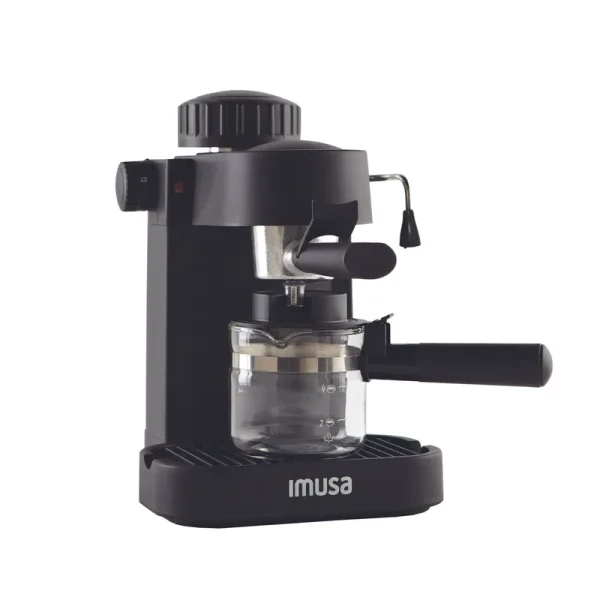 IMUSA 4 Cup Espresso/Cappuccino Maker - Black