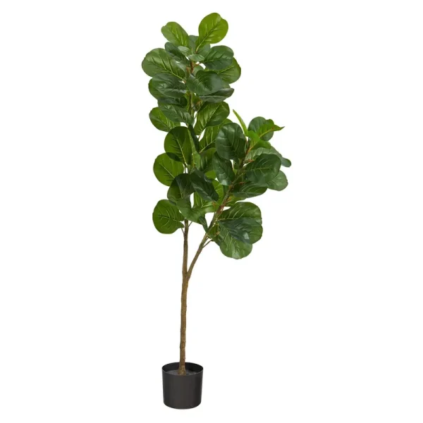 Nearly Natural 5.5 ft. Fiddle Leaf Fig Artificial Tree