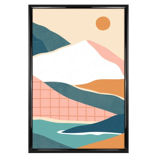 Mainstays 20" x 30" Trendsetter Poster and Picture Frame, Black