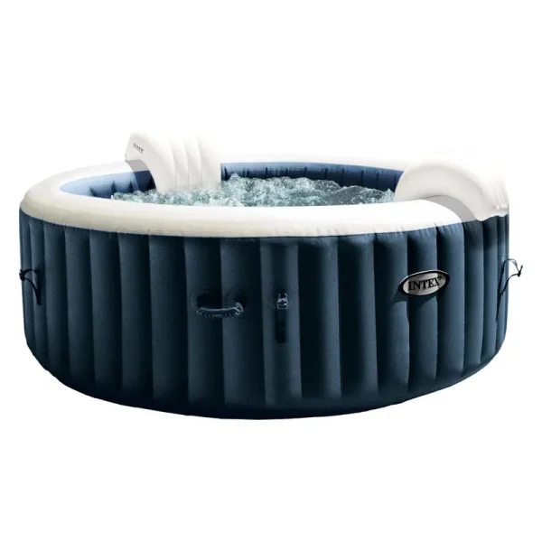 Intex PureSpa Plus Portable Inflatable Hot Tub. 77 x 28. with Phone Spa Tray - MadeInUSA