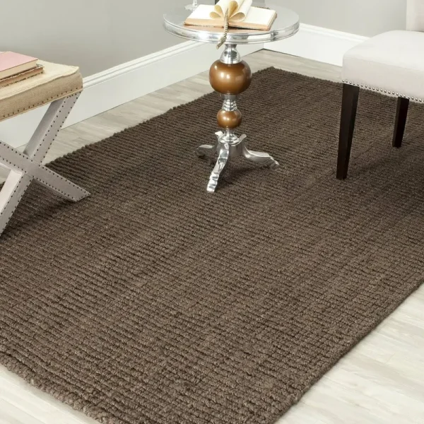Richmond Handmade Flatweave Jute/Sisal Brown Area Rug Beachcrest Home Rug Size: Rectangle 5' x 8'