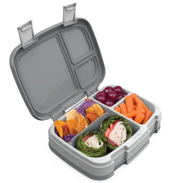 Bentgo Fresh Leak-Proof Lunch Box - Gray
