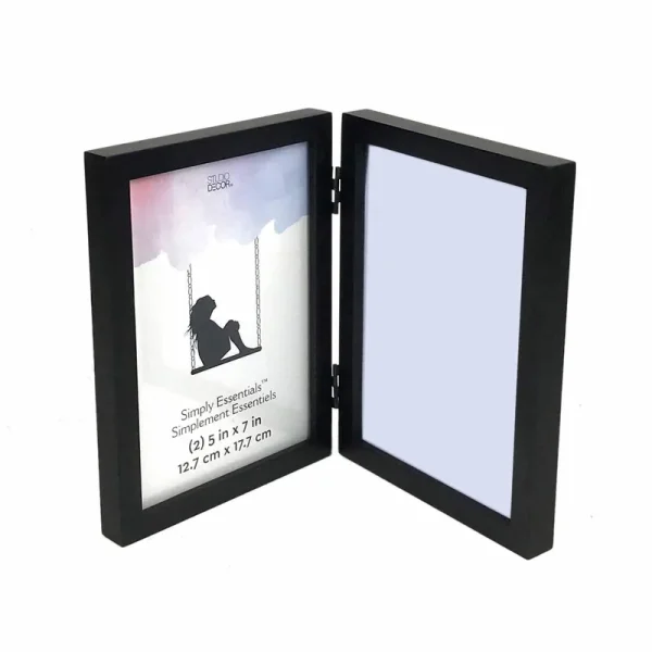 Studio Decor 5" x 7" Simply Essentials 2 Opening Hinged Frame - Each