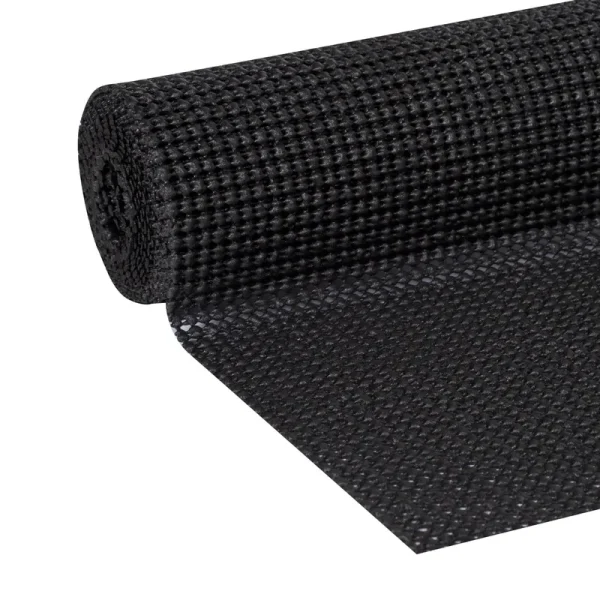 Duck Select Grip 20 in. x 6 ft. Shelf Liner, Black