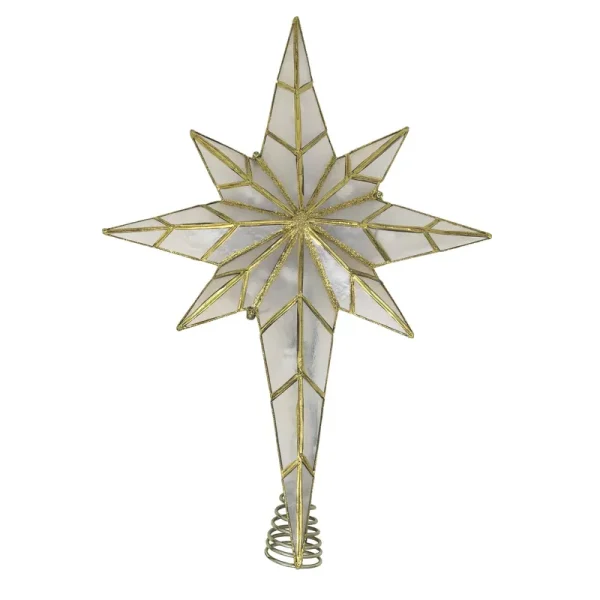 Kurt Adler 16.7-Inch UL 10-Light Bethlehem Star Treetop