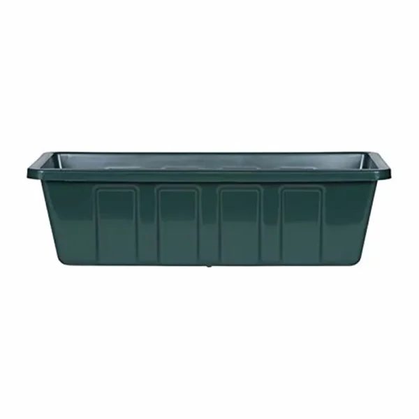 Novelty Poly-Pro Flower Box Planter, Green