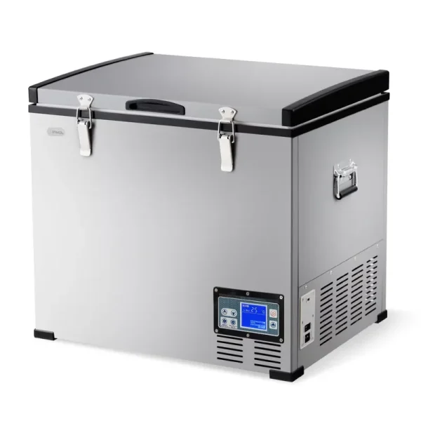 Costway 63 - Quart Portable Electric Car Cooler Refrigerator / Freezer Compressor for Rvs Camping