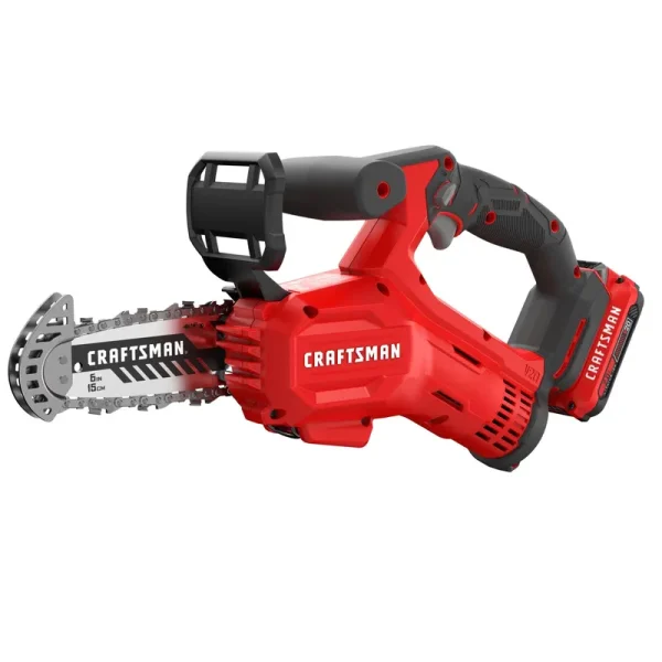 Craftsman 20-Volt Max 6-in Battery Chainsaw 2 Ah (Battery and Charger Included)