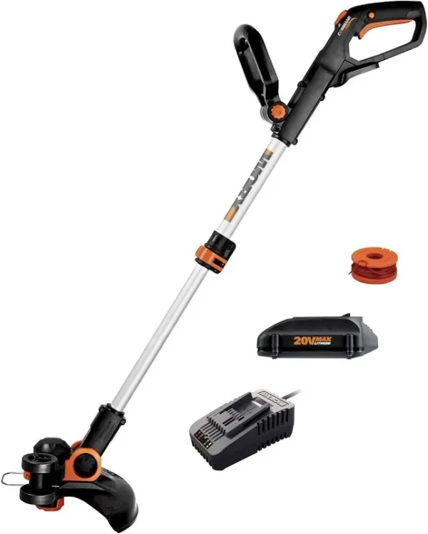 Worx WG163.8 GT 3.0 20V PowerShare 12" Cordless String Trimmer & Edger (Battery & Charger Included)