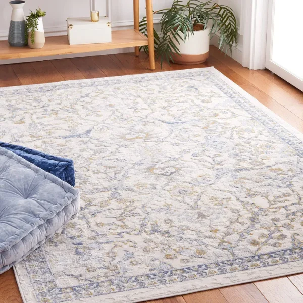 Safavieh Palma Giuseppe Oriental Area Rug, Beige/Light Blue, 4'5 inch x 6'5 inch