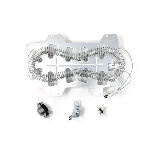 Dryer Heating Element Compatible with Samsung, Thermal Fuse and, Thermostat Dryer Repair Kit Replacement
