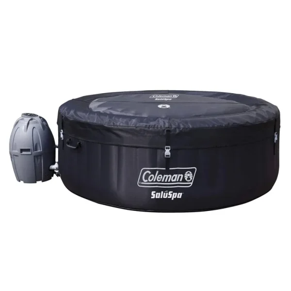Coleman SaluSpa Portable 4 Person Outdoor Inflatable Hot Tub Spa