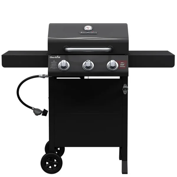 Char-Broil Black 3-Burner Liquid Propane Gas Grill Stainless Steel | 463736024