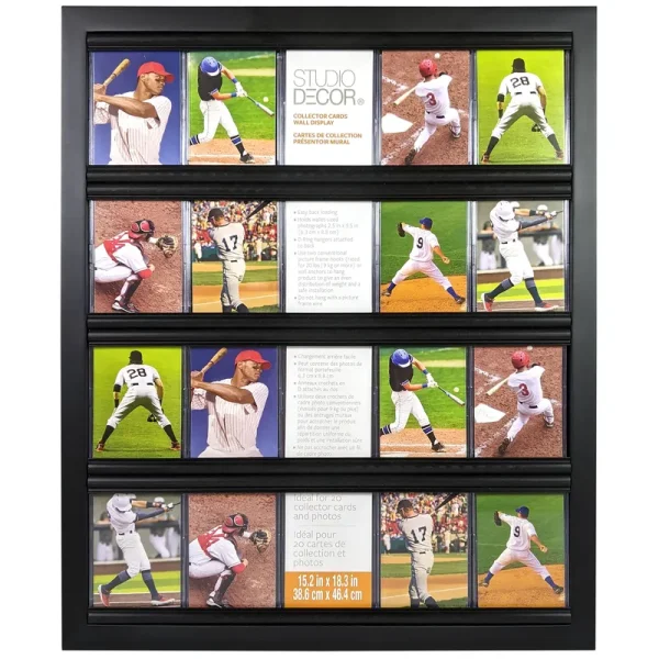 Collector Sports Card Wall Display Frame by Studio D��cor