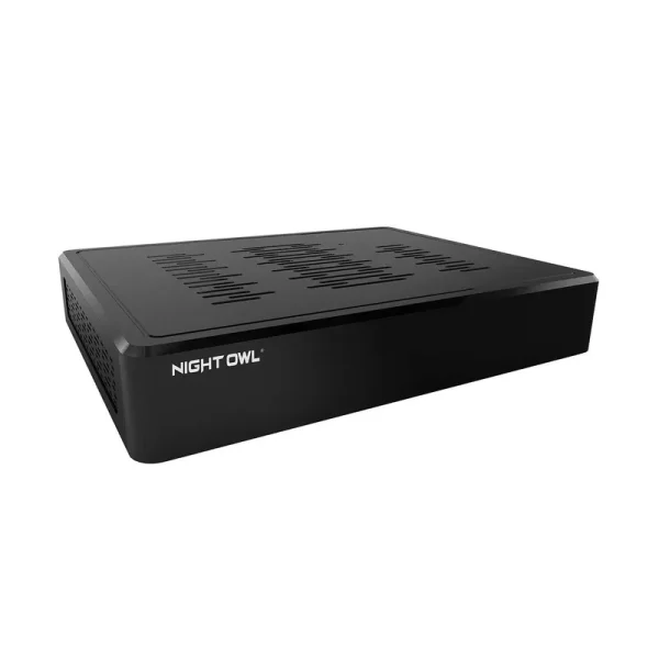 Night Owl - 8 Channel 4K Ultra HD Bluetooth Wired DVR with Customizable Storage - Black