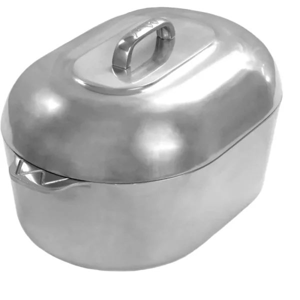Cajun Classic 15" Oval Aluminum Roaster - GL10050
