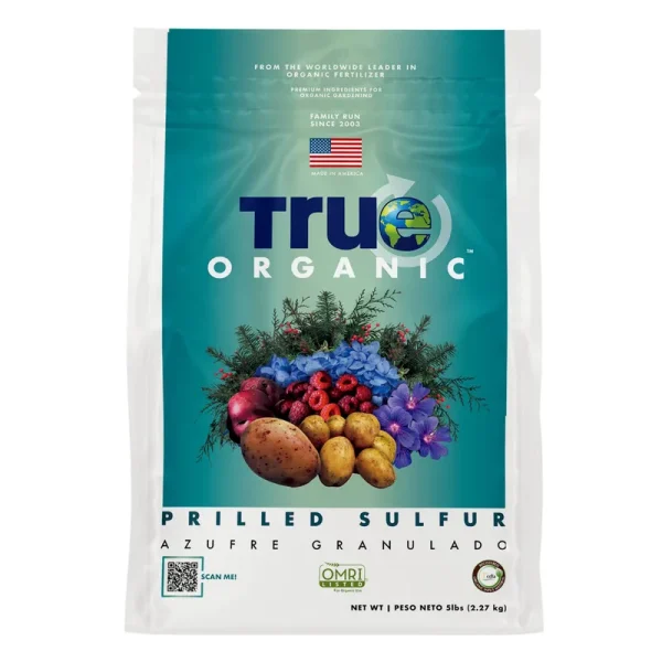 True Organic Prilled Sulfur 5 lbs
