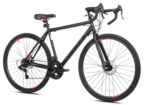700c Nazz Men'S Gravel Road Bike, Black