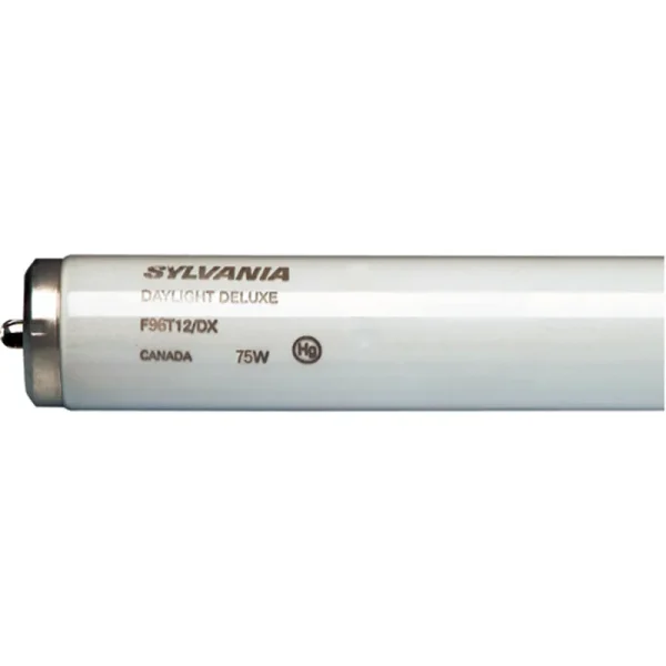 Sylvania Linear Fluorescent Lamp T12, High Output, 4200K, 60 CRI, Rece